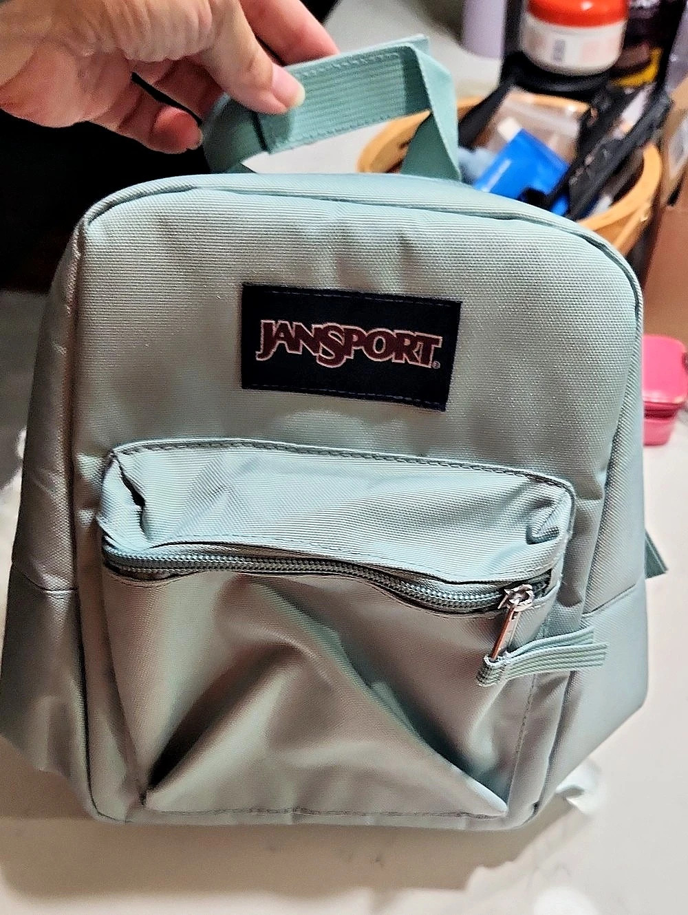 JanSport Big Break Lunch Bag in Green NWT